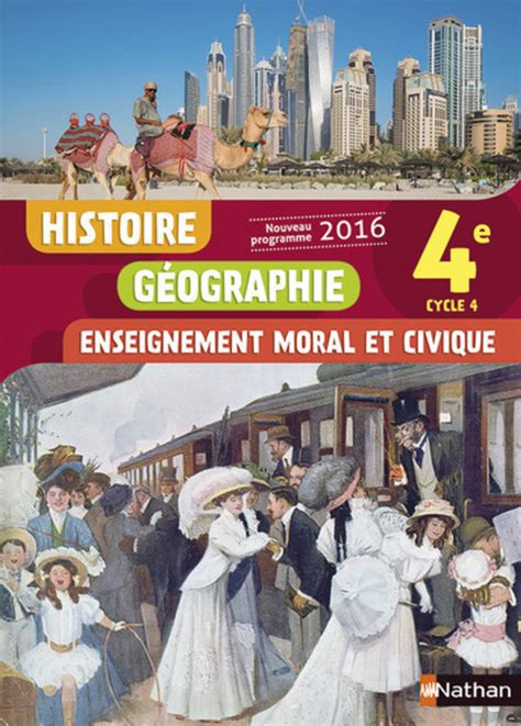 Manuel Histoire Géographie 4ème En Ligne Manuel Histoire-Géographie-EMC 4e | Lelivrescolaire.fr